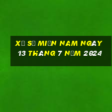 xổ số miền nam ngày 13 tháng 7 năm 2024