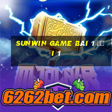 Sunwin Game Bài 1 Đổi 1