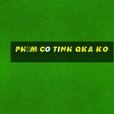 phỏm có tính qka ko