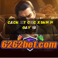 Cách đặt cược XSHN ngày 18