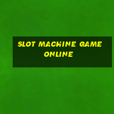 slot machine game online