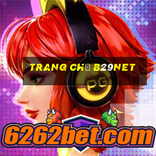 Trang Chủ B29net