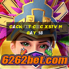 Cách đặt cược XSTV ngày 18