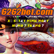 xổ số tây ninh ngày mùng 7 tháng 7