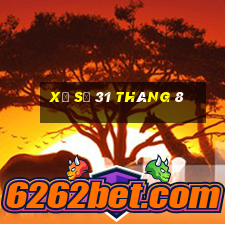 xổ số 31 tháng 8