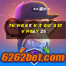 THỐNG KÊ KẾT QUẢ XSTV ngày 26