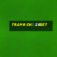 Trang Chủ 20bet