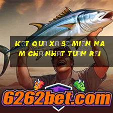 kết quả xổ số miền nam chủ nhật tuần rồi