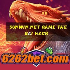 Sunwin.Net Game The Bài Hack