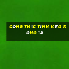 công thức tính kèo bóng đá