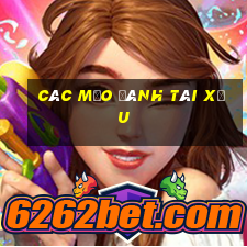 các mẹo đánh tài xỉu