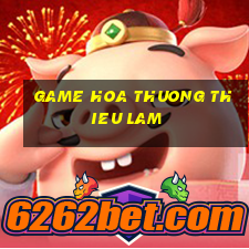 game hoa thuong thieu lam