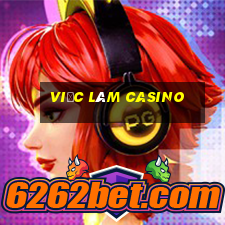 việc làm casino