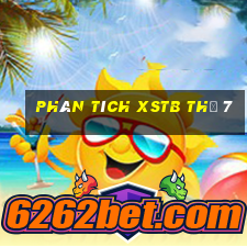 Phân tích XSTB Thứ 7