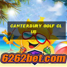 canterbury golf club