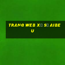 Trang web xổ số AiBeu