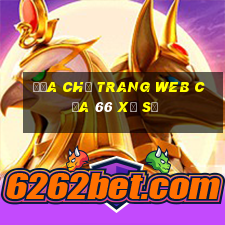 Địa chỉ trang web của 66 xổ số