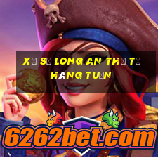 xổ số long an thứ tư hàng tuần