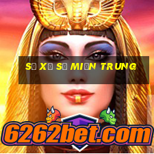 số xổ số miền trung