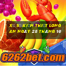 xổ số kiến thiết long an ngày 28 tháng 10