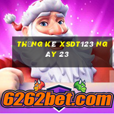 Thống kê XSDT123 ngày 23