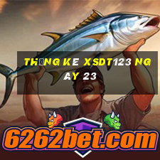 Thống kê XSDT123 ngày 23