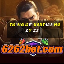 Thống kê XSDT123 ngày 23