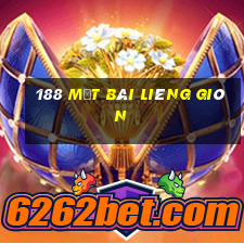 188 mặt Bài Liêng giòn