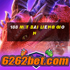 188 mặt Bài Liêng giòn