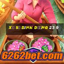 xổ số bình dương 23 9