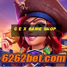 c e x game shop