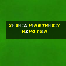 xổ số đà nẵng thứ bảy hàng tuần