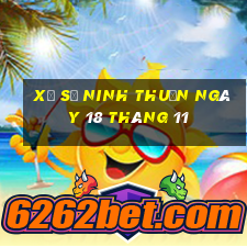 xổ số ninh thuận ngày 18 tháng 11