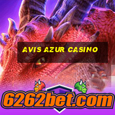 avis azur casino