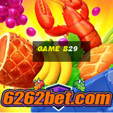 game b29