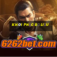 khôi phục dữ liệu