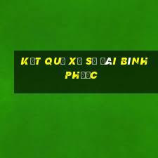 kết quả xổ số đài bình phước