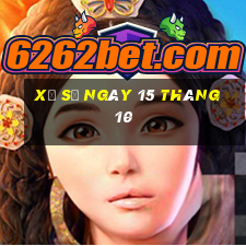 xổ số ngày 15 tháng 10