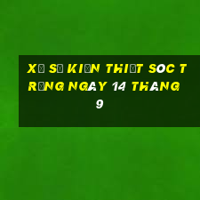 xổ số kiến thiết sóc trăng ngày 14 tháng 9