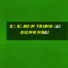 xổ số miền trung đài quảng ngãi