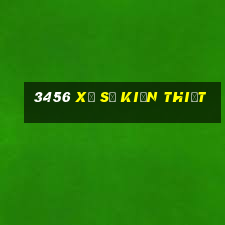 3456 Xổ số kiến thiết