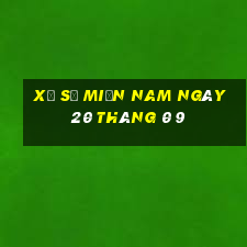 xổ số miền nam ngày 20 tháng 0 9