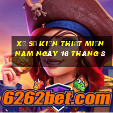 xổ số kiến thiết miền nam ngày 16 tháng 8