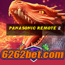 panasonic remote 2