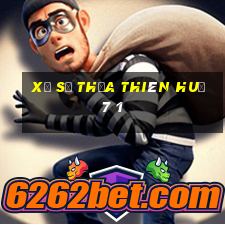 xổ số thừa thiên huế 7 1