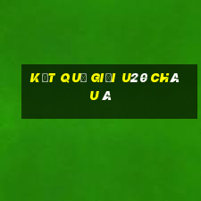 kết quả giải u20 châu á