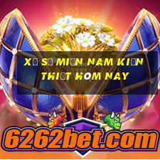 xổ số miền nam kiến thiết hôm nay