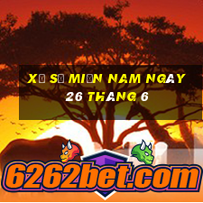 xổ số miền nam ngày 26 tháng 6