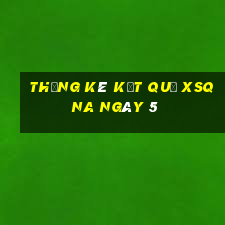 THỐNG KÊ KẾT QUẢ XSQNA ngày 5