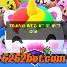 Trang web xổ số một cửa